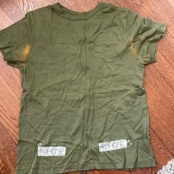 Other - Off white Virgil Abloh stained at pits